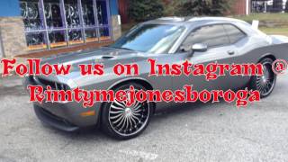 2012 Dodge Challenger on 22quot Borghini B24 wheels  Rimtyme Jonesboro [upl. by Ygiaf]