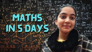 COMPLETE MATHS SYLLABUS IN 5 DAYS Class 10 Boards [upl. by Malinin]