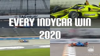 EVERY INDYCAR WIN 2020 [upl. by Alegnasor]