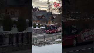 Skibus in Poland [upl. by Ayatan]