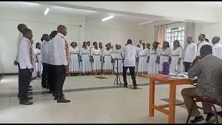 NAUNGAMA DHAMBI Kitui Cathedral Set piece Performance by Fr Dominic Musau [upl. by Glenden]