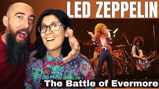 Led Zeppelin  The Battle of Evermore REACTION with my wife [upl. by Fishman805]