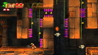 Donkey Kong Country Tropical Freeze  100 Walkthrough  1K Swinger Flinger Puzzle Pieces [upl. by Malkah]