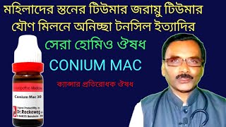 Conium Mac the Homeopathic Anasthesia  শক্ত টিউমারের অব্যর্থ ঔষধ  Dr SP Goswami [upl. by Ap]