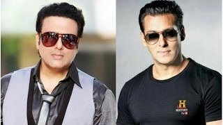 No Arty Film With Salman Says Govinda  BT [upl. by Aicekal]