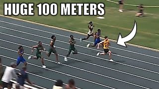 Nobody Was Even Close  Kalen Walker Drops Worlds Fastest 100 Meter Time In 2024 [upl. by Porush]