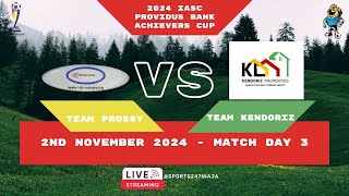 2024 IASC PROVIDUS BANK ACHIEVERS CUP TEAM PROSSY VS TEAM KENDORIZ [upl. by Delfine]