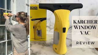 Karcher Window Vac  Review  WV 1 Plus [upl. by Felton694]