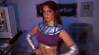 STARFIRE COSPLAY AND RESIDENT EVIL 2 [upl. by Boggers]