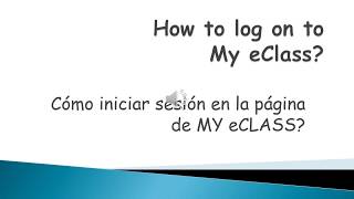 How to log on to eCLASS  GCPS By Kyla Ramsey [upl. by Athallia]