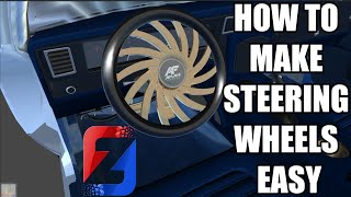 How To Make Steering Wheels Easy  Zmodeler3 Tutorial [upl. by Roobbie788]