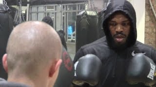 UFC Champ Jon Jones Prepares to Fight [upl. by Nynnahs]