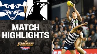 Pendleburys 300th  Geelong v Collingwood Highlights  Qualifying Final  AFL [upl. by Rebecca211]