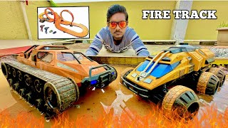 RC 8 Wheels Amphibious Car New Track Testing  Chatpat toy TV [upl. by Tchao599]