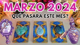 TAROT MARZO 2024 🌸🔮🪬 PREDICCIONES Y CONSEJOS 🌈 QUÉ VIENE PARA TI 🌿 LECTURA MENSUAL INTERACTIVA 🌟 [upl. by Bethanne619]