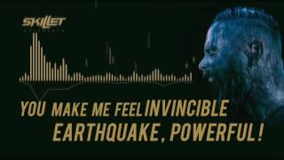 Skillet  quotFeel Invinciblequot Lyrics Video [upl. by Portie610]