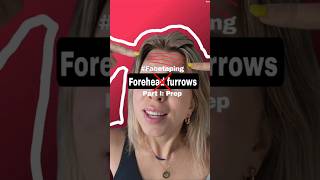 Bye Forehead Furrows 👋 Part I facetaping facetransformation beautytipsandtricks nowrinkles [upl. by Ahsen]