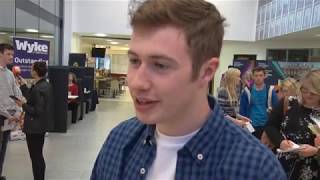 Peter Mears  Wyke Sixth Form College Results Day Interview [upl. by Gradey]