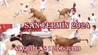 Vaquillas 12 julio sanfermin2024 [upl. by Keon]