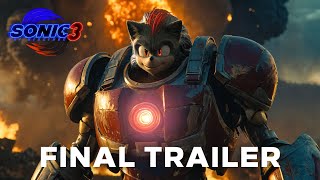 Sonic the Hedgehog 3  Final Trailer 2024 Movie Jim Carrey Keanu Reeves [upl. by Aehtrod]