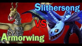 Armorwing vs Slithersong  SPORE [upl. by Amadis]