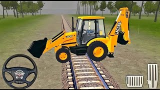 JCB 3DX BACKHOE LOADER AND TRACTOR DRIVING LIVE STREAM [upl. by Kealey]