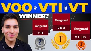 3 Best Vanguard ETFs VOO vs VTI vs VT Simple Investing in 2024 [upl. by Aylat]