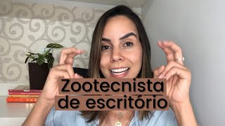 Zootecnia que trabalha em escritório [upl. by Treblihp596]