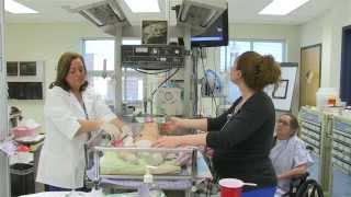 Nursing Simulation Lab Demonstration [upl. by Eillod122]