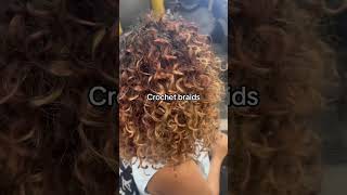 Crochet braids 2024 hairstyles braids youtube chantelhairboutique fyp ￼ [upl. by Aicatsal681]