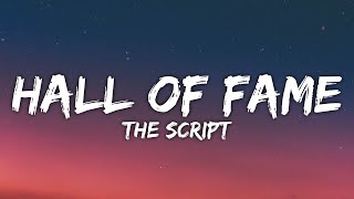 The Script  Hall Of Fame Lyrics [upl. by Aborn]