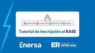 Tutorial para el Registro de Acceso a los Subsidios a la Energía RASE [upl. by Boff]