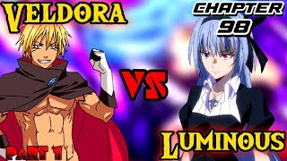 VELDORA VS LUMINOUS BUGBOG SI VELDORA Slime or Tensura Season 3 Episode 12 Chapter 98 Part 1 [upl. by Elletnuahs514]