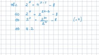 Exponentiële vergelijkingen oplossen [upl. by Kciremed372]