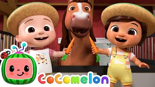 Yes Yes Vegetables On The Farm  CoComelon Nursery Rhymes amp Kids Songs [upl. by Noellyn]