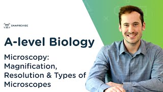 Microscopy Magnification Resolution amp Types of Microscopes  Alevel Biology  OCR AQA Edexcel [upl. by Elyr]