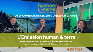 4 ème émission humanampterre mars 2024 Un congrès sur la santé intégrative La gouvernance partagée [upl. by Annabela]