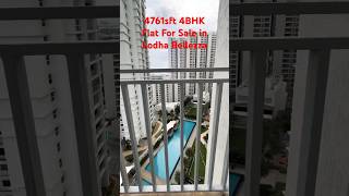 Lodha Bellezza  4761sft 4BHK Flat  Hitech City gatedcommunity lodhagroup 4bhk [upl. by Sammie897]