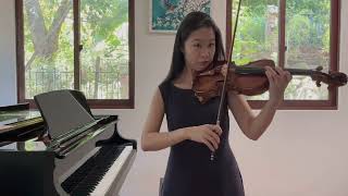 ABRSM Grade 7 Violin Exam 2024 A3 Vivace 英国皇家小提琴7级 [upl. by Salb833]