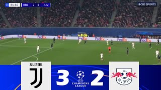 JuventusRB Lipsia 32  UEFA Champions League 202425  Highlights della Partita [upl. by Montgomery]