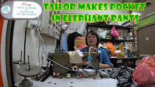 Tailor Makes Pocket in Elephant Pants [upl. by Cicily]