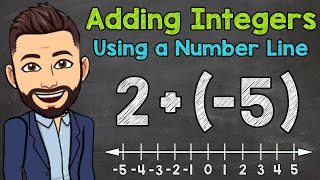 Adding Integers Using a Number Line  Math with Mr J [upl. by Bram]