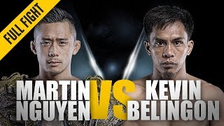 ONE Full Fight  Martin Nguyen vs Kevin Belingon  Battle For The Belt  July 2018 [upl. by Dash]