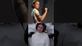 La curiosa regla en star wars  leia  padme  natalie portman shorts peliculas curiosidades [upl. by Bert995]