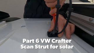 VW Crafter Part 6 Scan Strut for solar [upl. by Shulem]