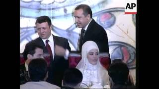 WRAP World leaders attend Erdogan daughters marriage [upl. by Mapes]