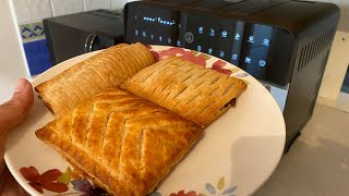 Making Frozen GREGGS Pasties in the CalmDo Air Fryer Oven  Air Fryer Recipes [upl. by Im]