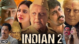 Indian 2 Full HD 1080p Movie Review and Story  Kamal Haasan  Siddharth  Kajal Aggarwal  Rakul [upl. by Matelda]