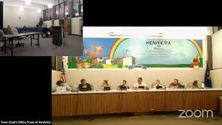 Town of Henrietta Zoning Board of Appeals Meeting  September 4 2024 [upl. by Aisek]