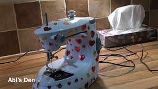 Mini Sewing Machine Bobbin Threading Problem Bobbin threading SOLVED [upl. by Nolasba]